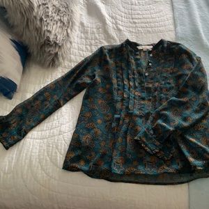 LOFT Sheer Blouse